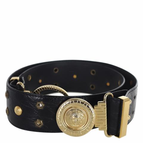 Vintage versace clearance belt womens